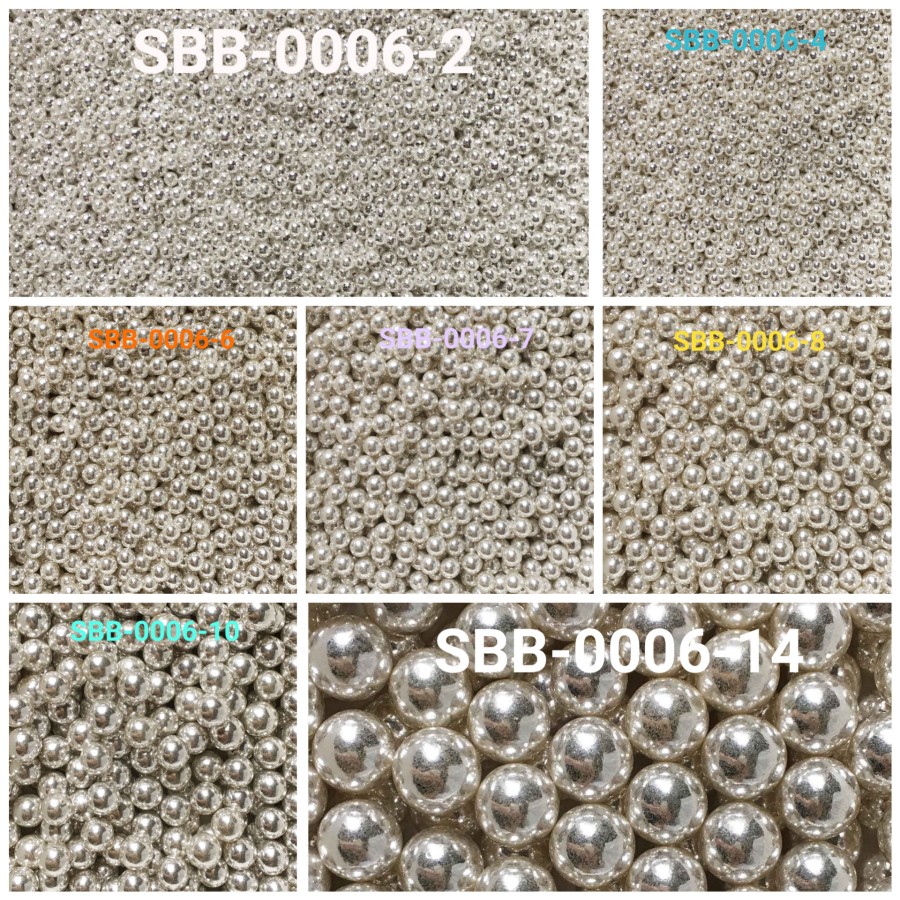 Sprinkles Silver (4mm)