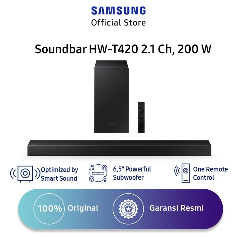 Samsung HW-T420 Soundbar [2.1 Ch/150 W]