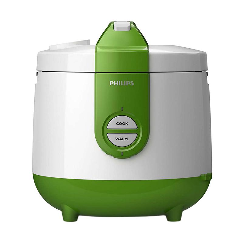 PHILIPS HD3119-30 Daily Collection Rice Cooker [2 L] - Hijau