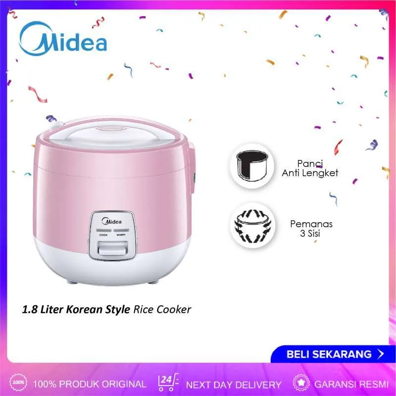 Midea Rice Cooker 1.8 Liter MRM-5001