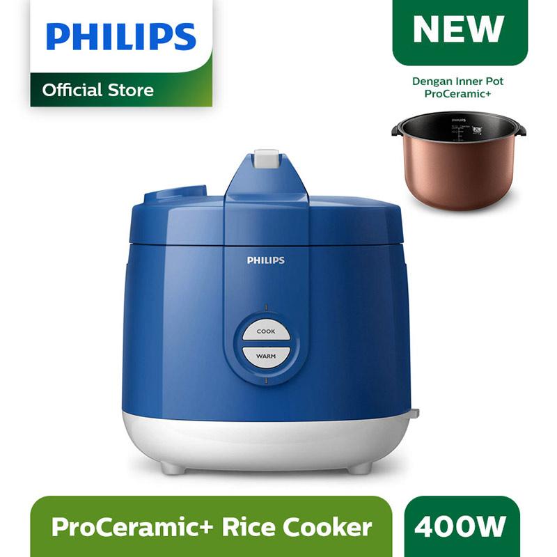 PHILIPS HD3131-31 Daily Collection Rice Cooker [2 L] - Biru
