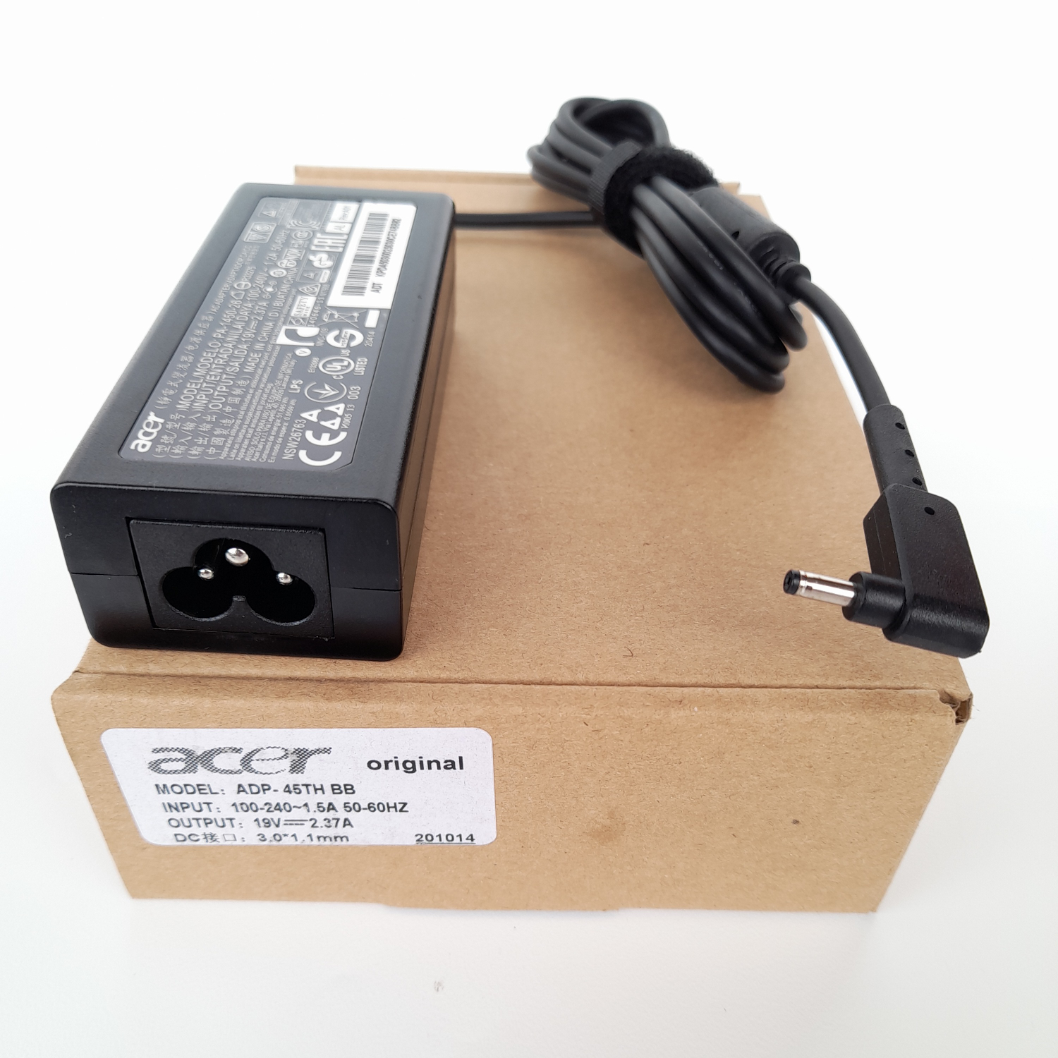 Adaptor Charger Acer Aspire V 13 V13 V3-331 V3-371 V3-372 45W