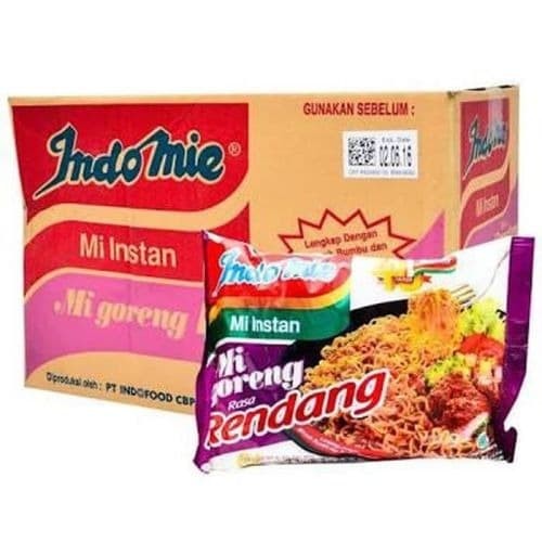 Indomie Goreng Rendang 1 Kardus isi 40 bungkus