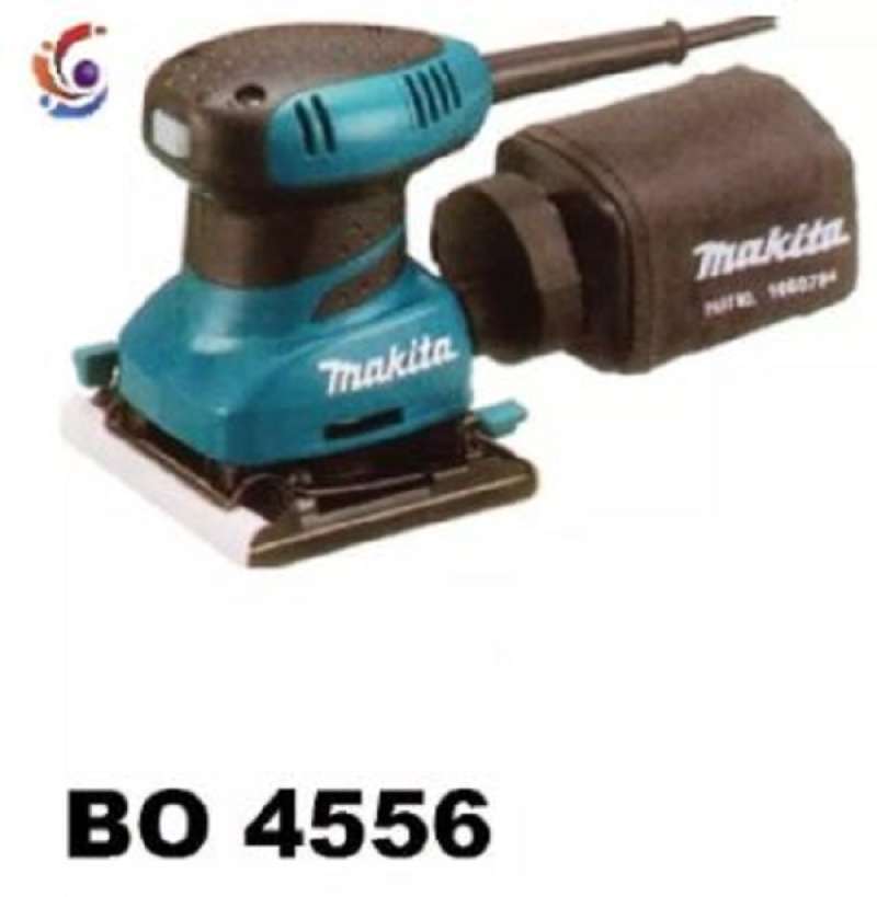 MAKITA ONE-BODY PALM SANDER BO 4556 MESIN AMPLAS