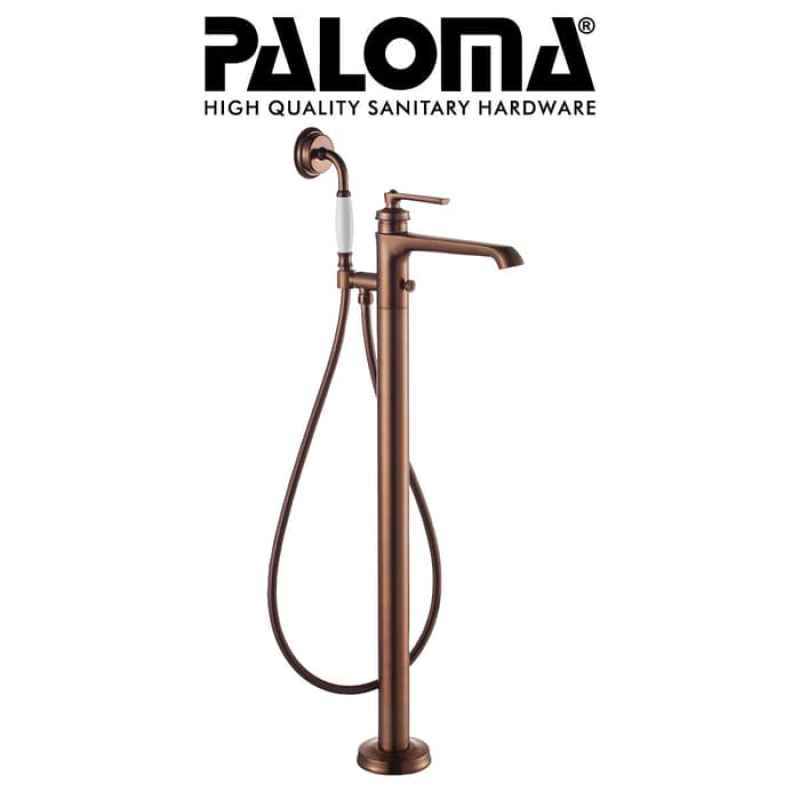 Kran Bathtub Lantai Paloma FCP 8305 Keran Mixer Bathtub Shower Panas Dingin Floor & Hand Shower