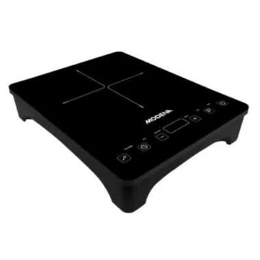Modena P10316 Kompor Listrik Induksi Portable 1 Tungku Black Crystal Glass Plate