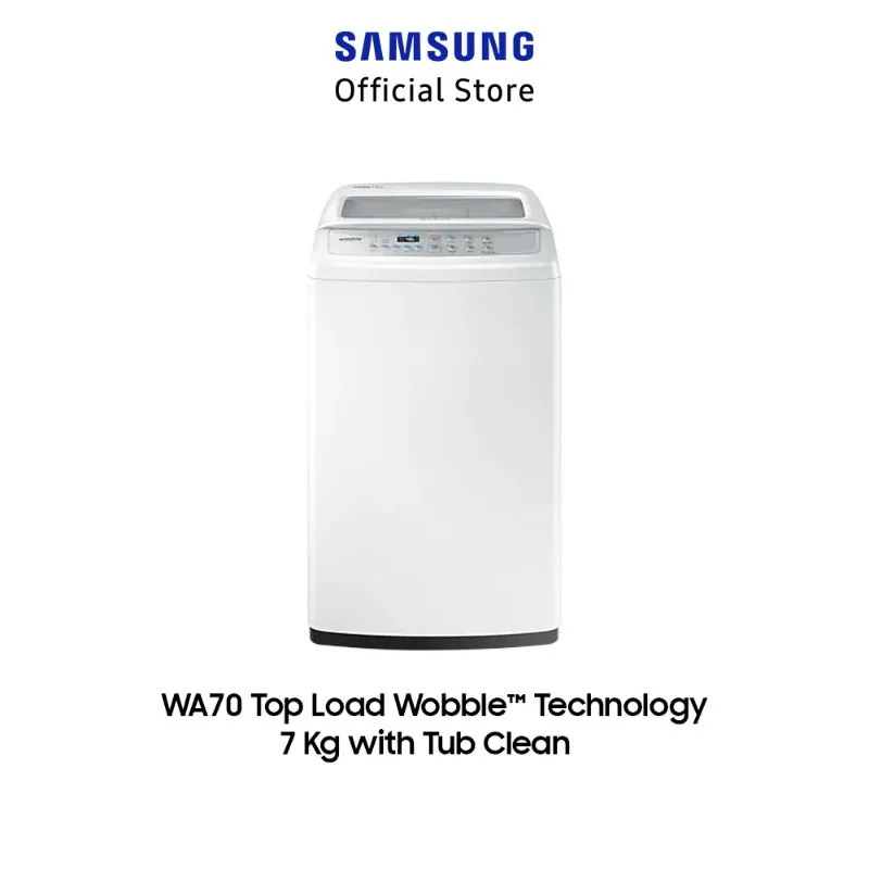 Samsung WA70H4200SW/SE Top Loading Mesin Cuci [7 Kg]