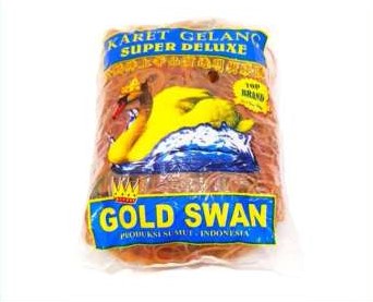 Karet Gelang Pentil Gold swan (500 gr)