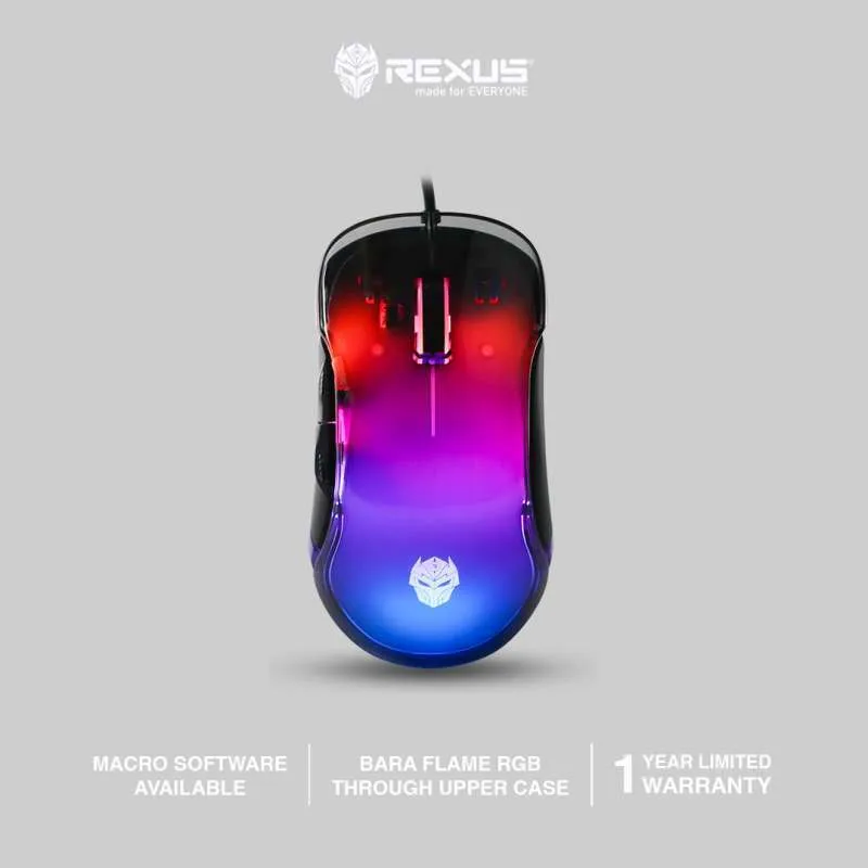 Rexus Mouse Gaming Bara X17 RGB