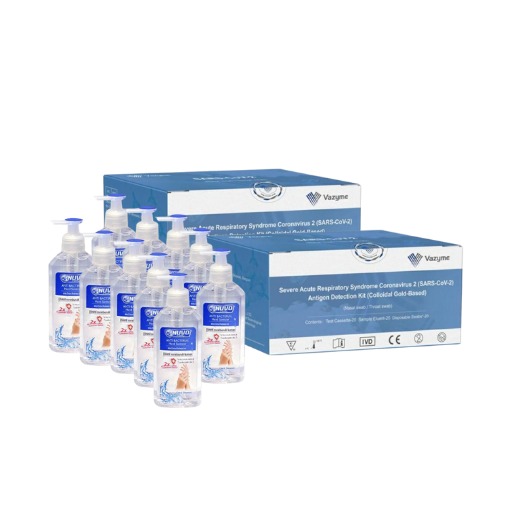 Bundling Hand Sanitizer Biru Botol 250ML & Vazyme Antigen Kit