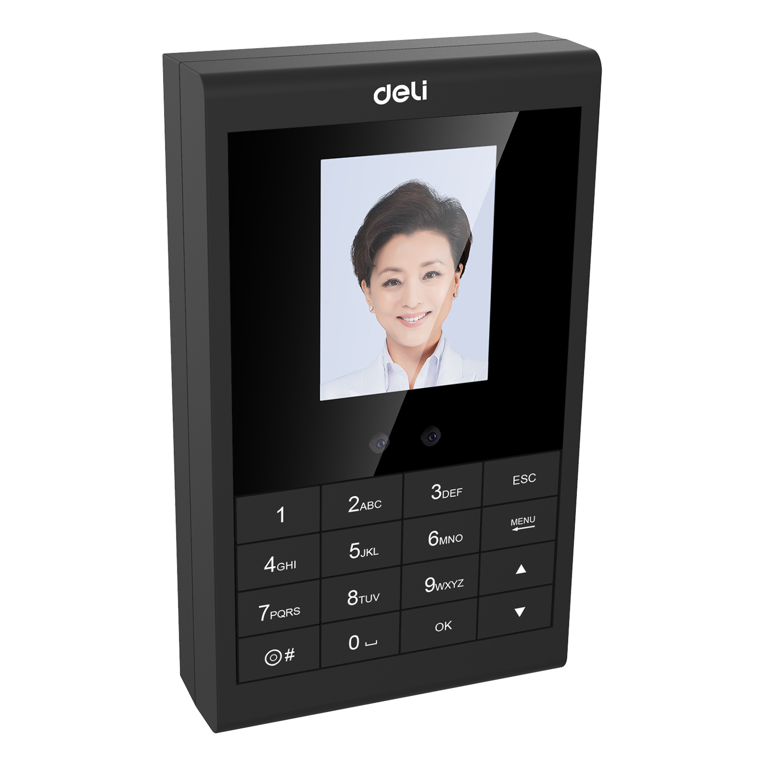Deli Face Recognition Attendance Machine Face recognition2.8'TFT screen E3764