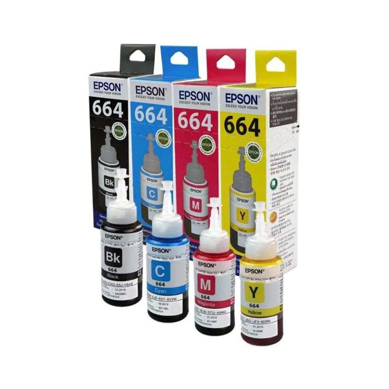 Epson T 664 Tinta [1 Set isi 4 warna]